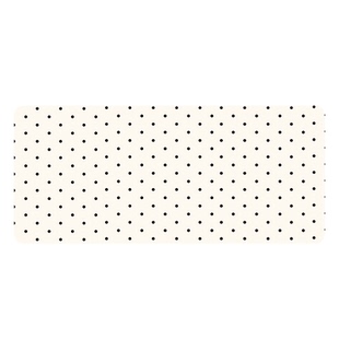 奶油波点鼠标垫超大女生高颜值ins风工位桌垫笔记本电脑垫厚定制