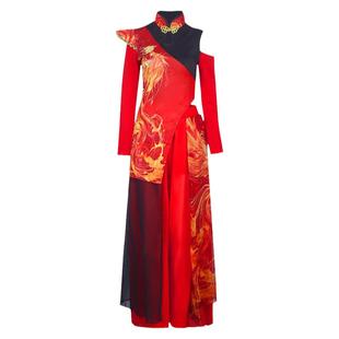 国潮商演舞蹈服女团套装新款中国风舞台装大气歌手服装ds演出服新