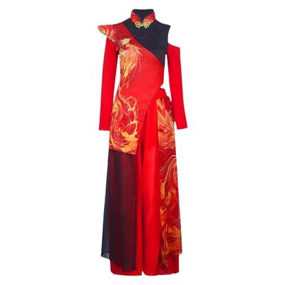 国潮舞蹈服中国风2024年秋季