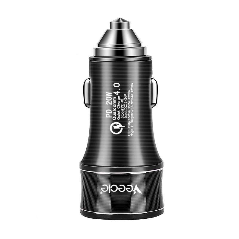 车载充电器线超级快充头手机点烟器转换插头一拖三车充汽车用usb