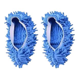 雪尼尔拖地鞋套室内家用懒人擦地拖鞋鞋套可拆洗抹布地板拖地神器