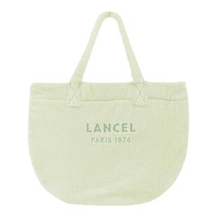 LANCEL/兰姿 SUMMER CAPSULE单肩手提包 设计感简约毛绒托特包