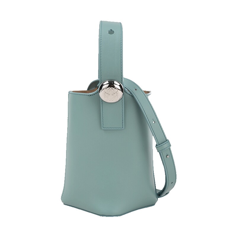 LOEWE字母Pebble迷你水桶包女士