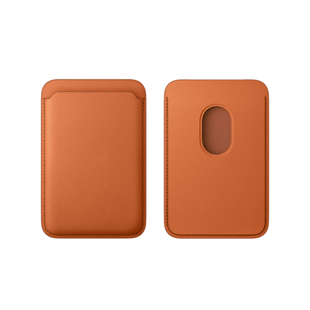 适用苹果iphone17promax卡包16pro真皮革磁吸背贴air卡套15/14门禁卡夹13卡槽高级便捷12手机配件MagSafe同款