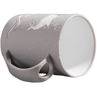 美丽雅海豚双色口杯家用简约创意刷牙杯口杯情侣牙刷杯洗漱杯