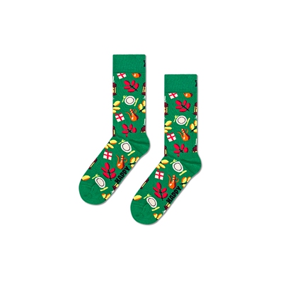 【春秋款】Happy Socks潮牌个性小众袜子创意百搭图案中筒袜