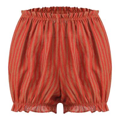 每天都要穿的夏日亚麻短裤 CSFC条纹格纹多色灯笼裤家居外穿打底