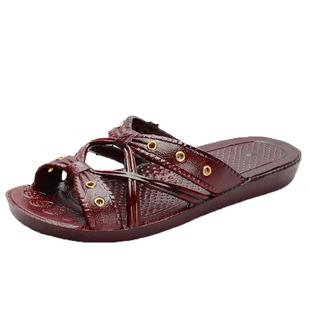 孕妇防滑拖鞋女士夏季室内家居浴室洗澡居家用大码中老年人凉拖鞋