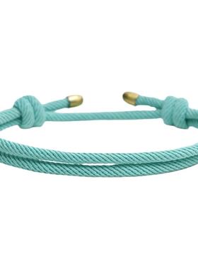 TF家族应援色米兰绳情侣手链2024