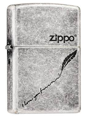 zippo防风煤油打火机送男友礼物