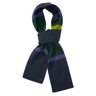 Mentmate 25AW 韩国街头小众撞色拼接长款围巾男女情侣百搭保暖冬