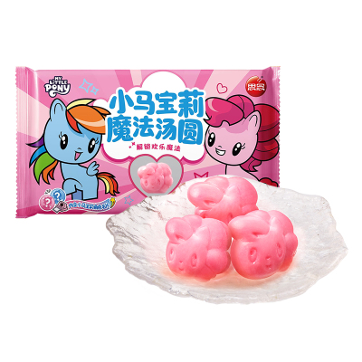 思念小马宝莉汤圆黑芝麻草莓蓝莓