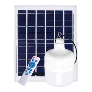 太阳能灯泡一拖二一拖三一拖五室内家用农村厕所卧室庭院灯照明灯