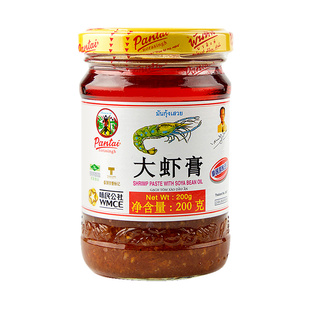 潘泰诺华星牌大虾膏泰国进口虾酱调味品虾油炒空心菜虾膏块