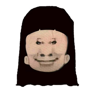 网红大头儿子表情包抽象搞怪头套恶搞笑龙图面罩沙雕骑行全脸面具