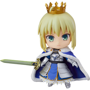 GSC Fate 命运 粘土人 Saber 阿尔托莉雅 远坂凛 Q版可动手办