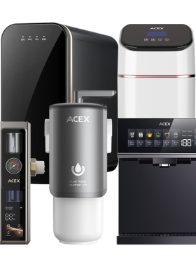 【小体积】ACEX玲珑双罐软水机家用全屋中央净水系统套装大流量2T
