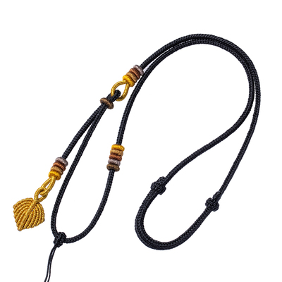 中式吊坠编织绳小众高档吊坠绳