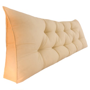 三角床头靠垫遮丑护腰久坐神器卧室靠枕床上玩手机软包宿舍靠背