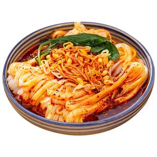 汉中米皮陕西凉皮开袋即食细热宽面皮真空免煮速食品特产小吃正宗