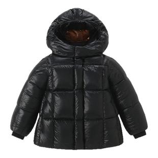 特厚95%白鹅绒儿童羽绒服加厚男女童中长款2025新款保暖小童外套