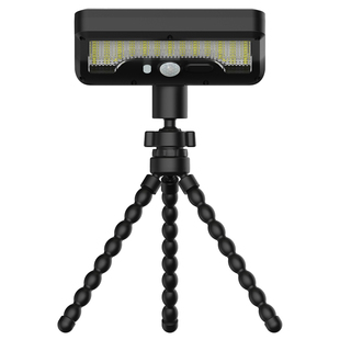 太阳能户外灯家用照明庭院灯室外围栏防水感应壁灯新款充电夹子灯