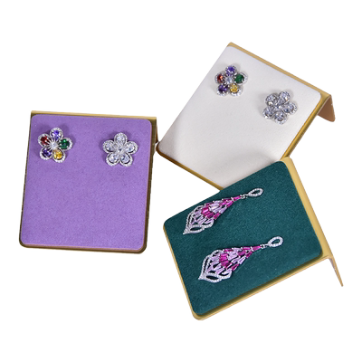 今仕爵金属超纤珠宝斜面摆件架