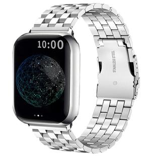 maenwvo适用表带苹果手表iwatch10表带applewatchultra2表带不锈钢金属一体49mm钢带新款s9表链高级运动男士
