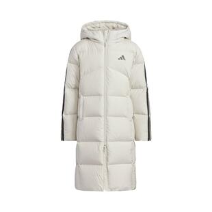 【自营】阿迪达斯拒水防风保暖长款600蓬鸭绒连帽羽绒服KB5094