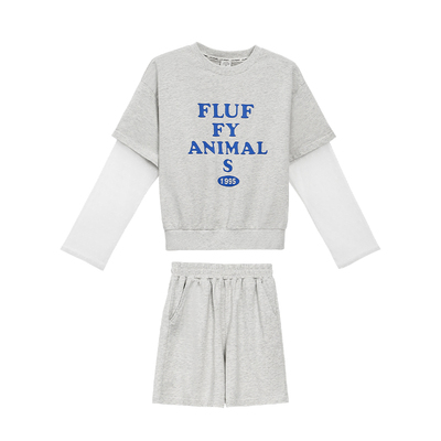 Livheartkids女童短袖短裤套装