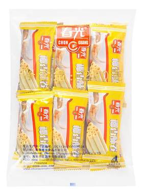 春光椰香酥卷500g椰子蛋卷饼干