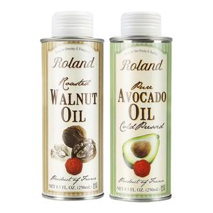 法国罗朗德热炒油核桃油牛油果油儿童食用油搭配婴幼儿宝宝辅食