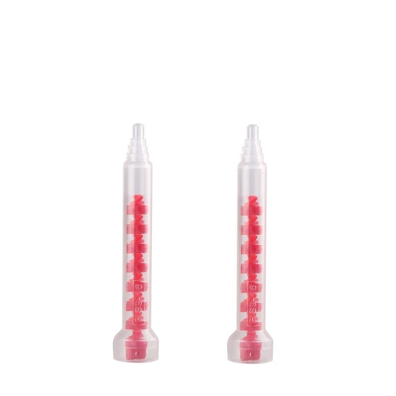动态混合管双份ab胶管搅拌器头胶嘴管RM螺旋管转接头涂胶机混胶管