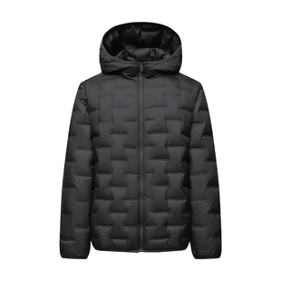 雪中飞轻薄羽绒服男短款2025秋冬时尚保暖男女同款轻便连帽外套潮