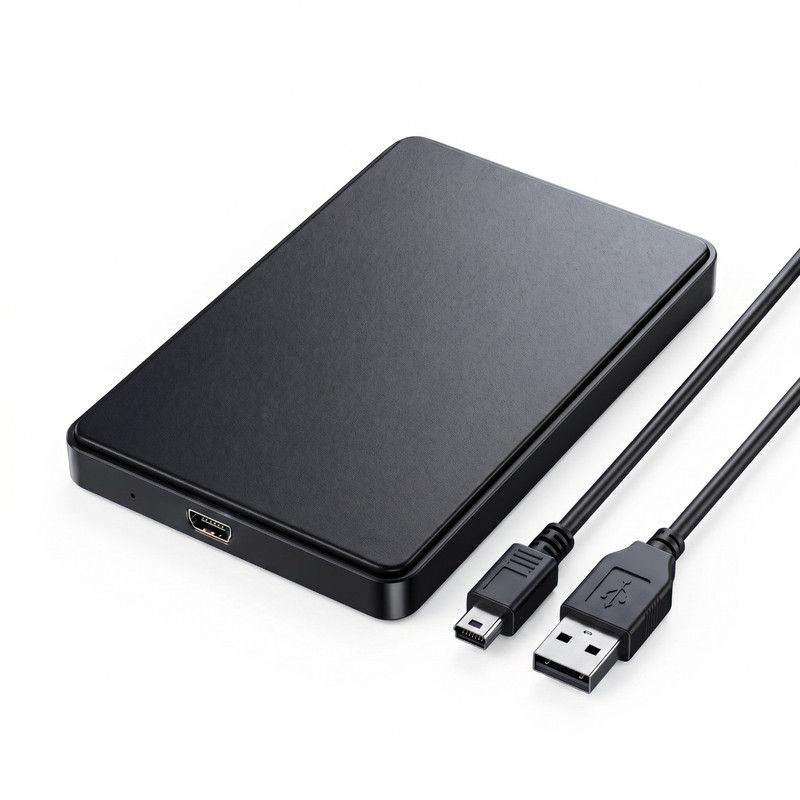 外置2.5寸IDE并口硬盘盒笔记本47针转换接读取移动壳43外置USB2.0
