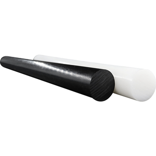 黑白色HDPE棒材UPE聚乙烯棒超高分子聚乙烯板棒UHMW棒切割加工