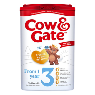 英国牛栏3段Cow&Gate婴幼儿奶粉三段原装进口配方牛奶粉1-2岁800g