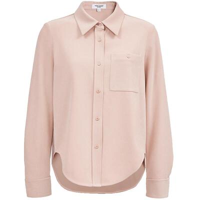 VeroModa衬衫2025秋冬新款纯色