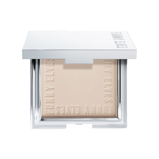 funnyelves粉饼方里定妆持久控油散粉蜜粉饼fuunyelves房里补妆fe