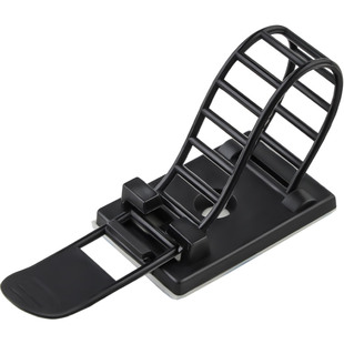 可调式扎带固定座自粘式尼龙扎带固定器电线整理卡扣免打孔理线器