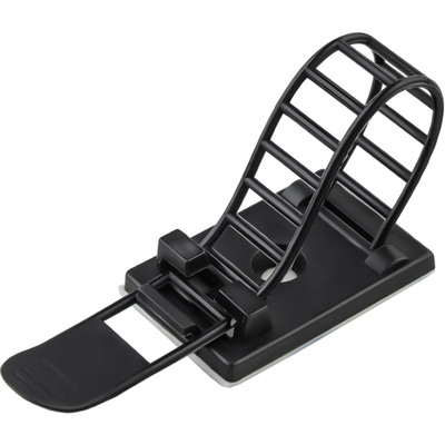 免打孔可调式线卡100只尼龙扎带