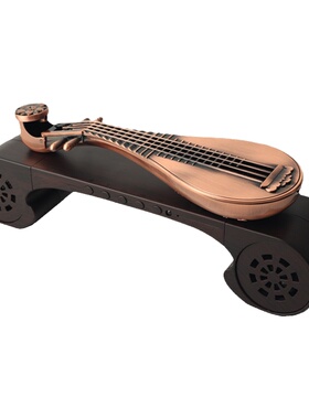 古琴琵琶线香插盘香两用蓝牙音响