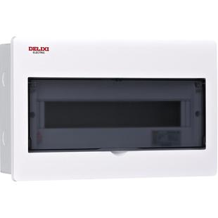 德力西电气强电箱家用配电箱暗装柜空气开关盒子断路器漏保透明盒