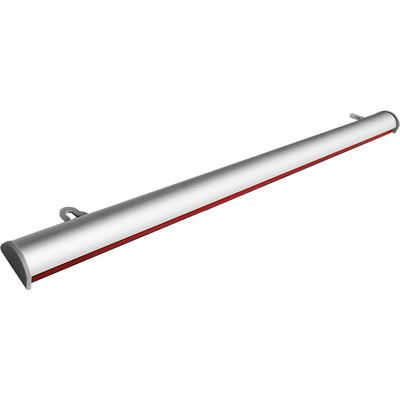 超市铝合金半圆开启挂轴吊杆商场