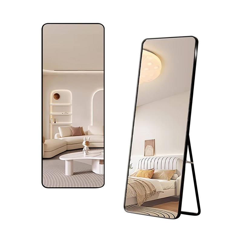 全身镜穿衣落地镜子家用简约壁挂贴墙网红女生卧室化妆挂墙试衣镜