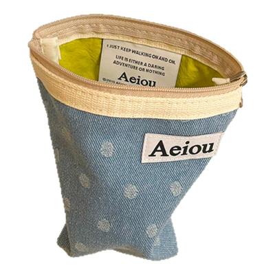 韩国Aeiou夏季波点化妆包收纳包