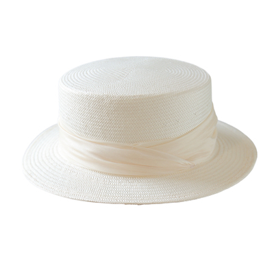 日本纸草法式平顶礼帽