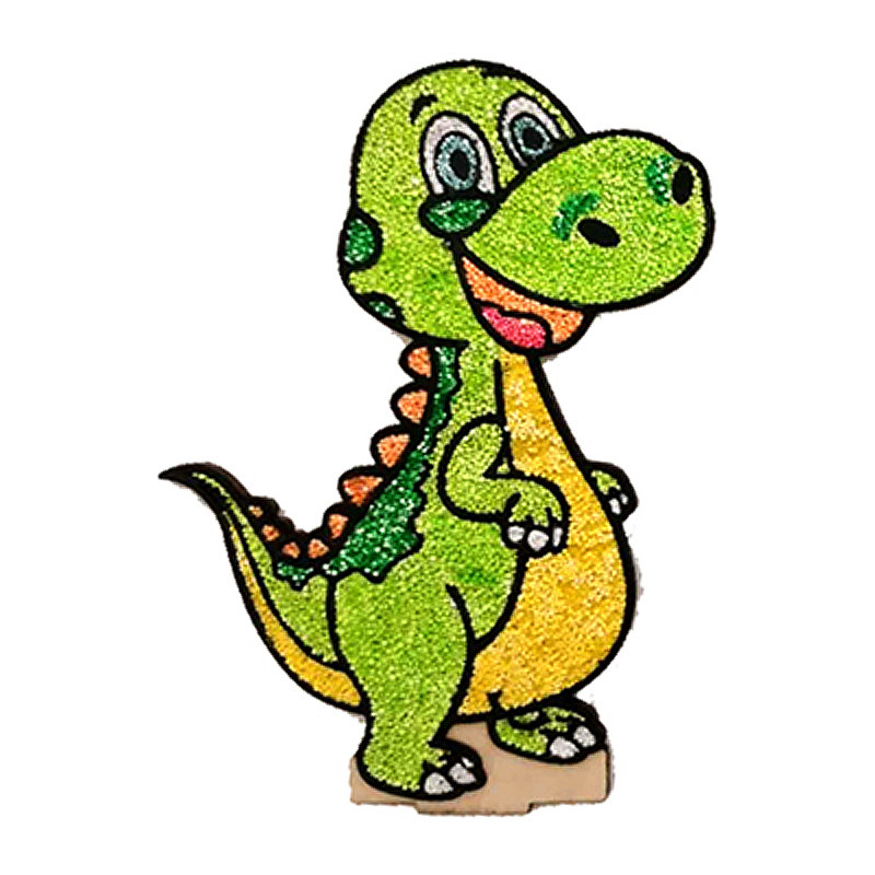 DIY环保幼儿园新款恐龙手工