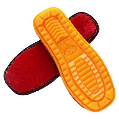 防滑耐磨手工编织内衬材料鞋底