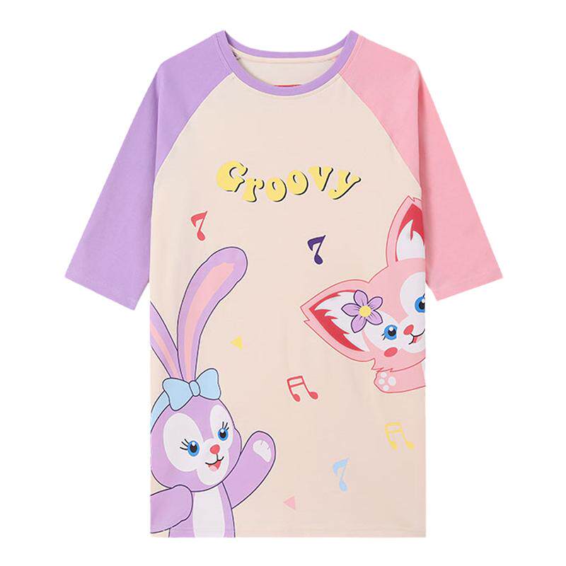 儿童睡裙卡通长袖春秋季小女孩